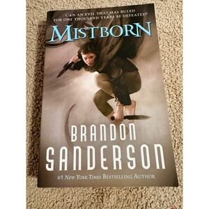 Mistborn The Final Empire Brandon Sanderson Tor Paperback Fantasy Book 1 0336